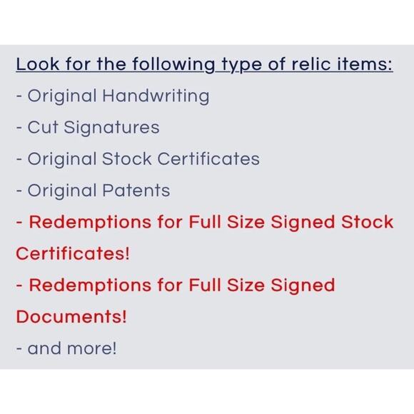 2025 Pieces Of The Past Inventors Edition Factory Sealed Hobby Box 4 Hits - Picture 4 of 5